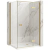 Dušo Kabina Rea Atlas 100x90 Gold dešinys