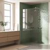 Dušo siena Rea Flexi Transparent / Chrome 110