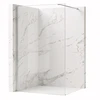 Dušo siena Rea Flexi Transparent / Chrome 130