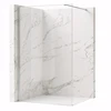 Dušo siena Rea Flexi Transparent / Chrome 70