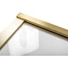 Dviguba dušo kabina REA Hugo 100x100 Brushed Gold