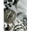 Įleidžiamas dušo komplektas Rea Ontario Nickel + BOX