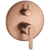 Įleidžiamas dušo komplektas Rea Ontario Copper + BOX
