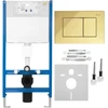 Įleistinis WC rėmas K011A-Q Rea J Gold