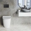 Įleistinis WC rėmas K011A-Q Rea T Juodas