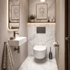 Įleistinis WC rėmas Rea K011A-Q HD Titan