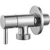 Kampinis vožtuvas 1/2" x 3/4" Chrome