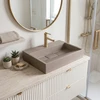 Konglomerato Praustuvas Rea Goya Taupe 50cm