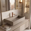 Konglomerato Praustuvas Rea Goya Taupe 60cm
