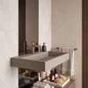 Konglomerato Praustuvas Rea Goya Taupe 70cm