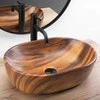 Kriauklė stalviršio Rea AMELIA WOOD Matinis