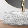 Kriauklė stalviršio Rea Cristal Transparent 39