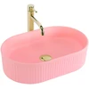 Kriauklė stalviršio Rea Vanda Bubble Gum Matt
