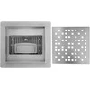 Linijinis nutekėjimas REA DOTS 150x150 Nickel