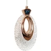 Lubinis šviestuvas Toolight Krištolinis Pakabinamas Šviestuvas Lhj109-1cp Light Rose Gold