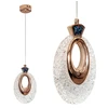 Lubinis šviestuvas Toolight Krištolinis Pakabinamas Šviestuvas Lhj109-1cp Light Rose Gold