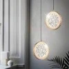 Lubinis šviestuvas Toolight Krištolinis Pakabinamas Šviestuvas LED G089-1CP Złota