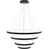 Lubinis šviestuvas Toolight Lampa Wisząca Lhj014-cp4 Juodas