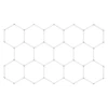 Lubinis šviestuvas Toolight Led Šviestuvas Hexagon Jnh052-h Baltas