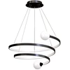 Lubinis šviestuvas Toolight Lhj029-cp Juodas Pakabinamas Šviestuvas