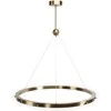 Lubinis šviestuvas Toolight Loop LED pakabinamas lubų šviestuvas APP1549-cp Gold + nuotolinio valdymo pultas