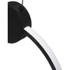 Lubinis šviestuvas Toolight Lubų Šviestuvas Led App1395-cp Juodas 40cm