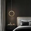Lubinis šviestuvas Toolight Pakabinamas LED šviestuvas G112-CP Gold