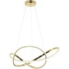 Lubinis šviestuvas Toolight Šviestuvas LED G078-1CP Gold