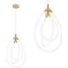 Lubinis šviestuvas Toolight Šviestuvas LED G018-CP Gold