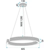 Lubinis šviestuvas Toolight Šviestuvas Led Lhj052-cp1 C Gold