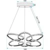Lubinis šviestuvas Toolight Šviestuvas LED G002-CP CHROME