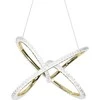Lubinis šviestuvas Toolight Šviestuvas LED G035-CP Gold