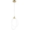 Lubinis šviestuvas Toolight Šviestuvas LED G019-CP Gold