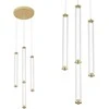 Lubinis šviestuvas Toolight Šviestuvas LED G024-4CPR Gold