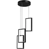 Lubinis šviestuvas Toolight Šviestuvas Led Lhj087-3cp Juodas