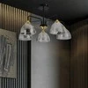 Lubinis šviestuvas Toolight Šviestuvas lubinis G085-5C Juodas Pilkas