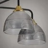 Lubinis šviestuvas Toolight Šviestuvas lubinis G085-5C Juodas Pilkas