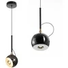 Lubinis šviestuvas Toolight Šviestuvas lubinis LED G087-1CP Juodas CHROME