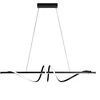 Pakabinamas šviestuvas Toolight Lampa wisząca LHJ023-CP 120 cm Juodas