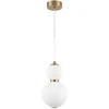 Pakabinamas šviestuvas Toolight LED pakabinamas lubinis šviestuvas LHJ112-2CP valytas auksas