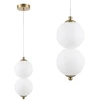 Pakabinamas šviestuvas Toolight LED pakabinamas lubinis šviestuvas LHJ117-2CP valytas auksas