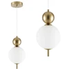 Pakabinamas šviestuvas Toolight LED pakabinamas lubinis šviestuvas LHJ115-1CP valytas auksas