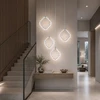 Pakabinamas šviestuvas Toolight Pakabinamas LED šviestuvas LHJ127-W Chromas