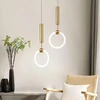 Pakabinamas šviestuvas Toolight Pakabinamas LED šviestuvas LHJ059-1CP Gold