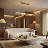 Pakabinamas šviestuvas Toolight PAKABINAMAS LUBINIS ŠVIESTUVAS LED G159-CP GOLD