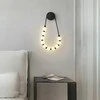 Pakabinamas šviestuvas Toolight Sieninė lempa G026-CP Juodas