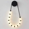 Pakabinamas šviestuvas Toolight Sieninė lempa G026-CP Juodas