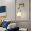 Pakabinamas šviestuvas Toolight Sieninė lempa G094-1W GOLD Baltas