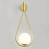 Pakabinamas šviestuvas Toolight Sieninė lempa G094-1W GOLD Baltas