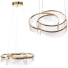 Pakabinamas šviestuvas Toolight Šviestuvas LED G138-CP 50cm Gold